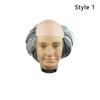 Clown Cosplay Bald Cap Wig Props Headgear Fashion Clown Wig  Halloween Party
