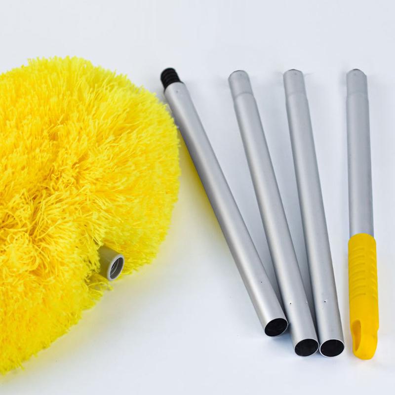 Ceiling Duster Removable Ceiling Fan Blade Cleaner Extension Pole Multifunctional For Cleaning Wall Door Window