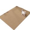 Japanese Style Solid Color Sisal Floor Mat - Durable, Easy-Clean, Dirt-Resistant Carpet for Living Room