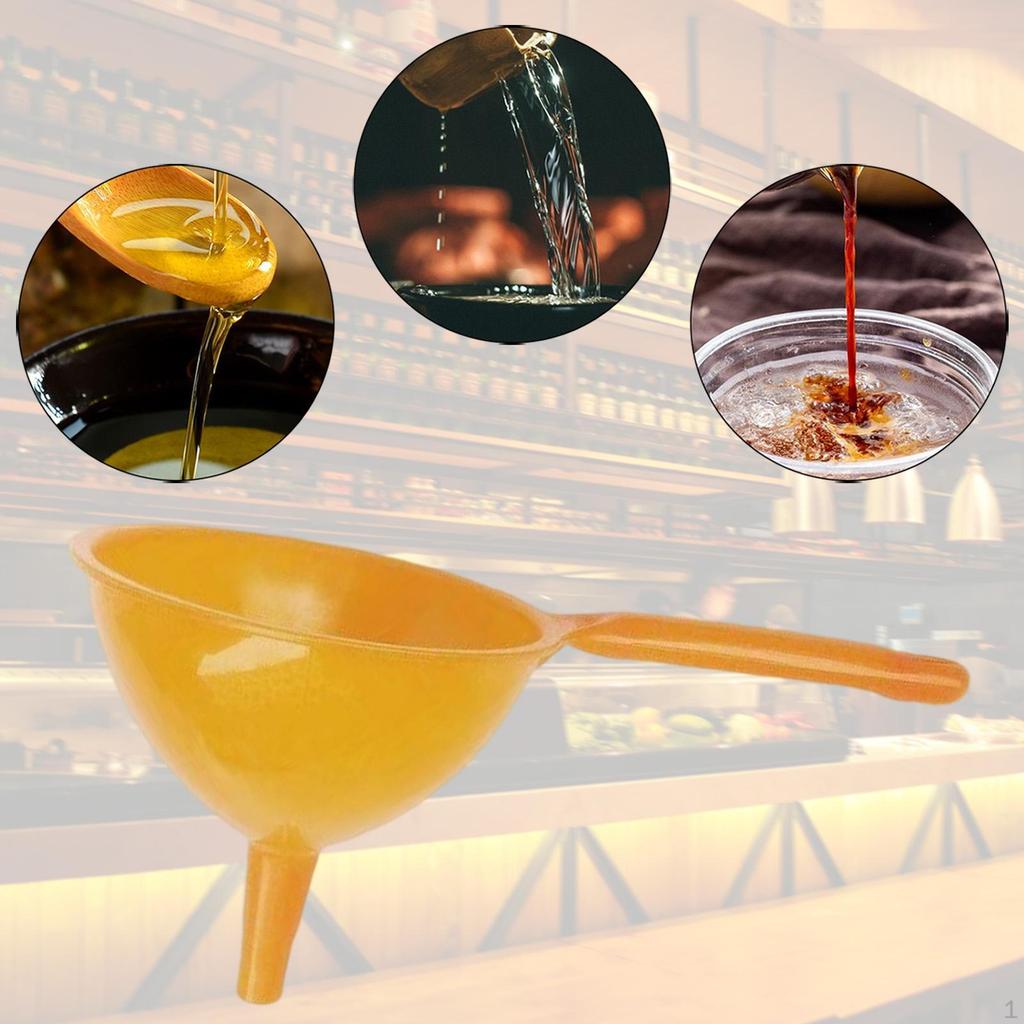 Kitchen Funnel Gadget Cooking Tool Transfer Wide Mouth for Bar Water Sauce Transporting