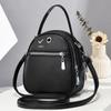 Multi-Functional Soft PU Leather Small Shoulder Bag For Women Vintage Fashion Crossbody Bag Female Purse Cell Phone Handbag