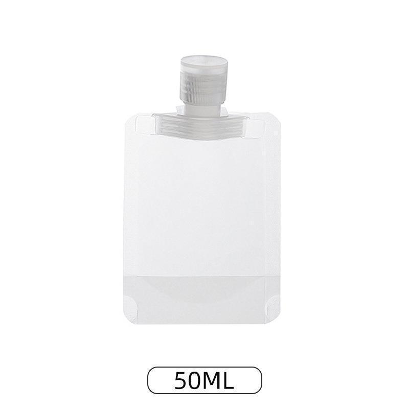 Portable Travel Cosmetic and Toiletry Bottles Set for Lotion, Gel, Shampoo, and Cleanser