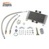 Motorcycle Radiator Oil Cooler Kit for Honda CB CG 100CC-250CC 125Ml Aluminum Engine Cooling Motocross Accessories Dirt Bike