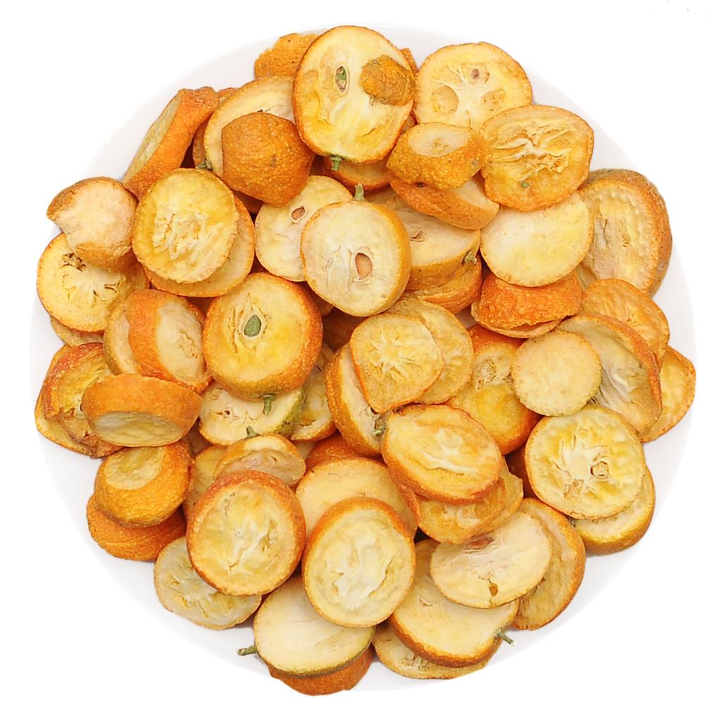 Kumkwat żółty liofilizowany połówki - 50g Kumquat owoc
