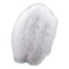 Damen Pelziger Plüschkragen Besatz für Kapuze Ersatz Schal Stola Winter Nackenwärmer Mantel Accessoire
