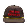 Ten Toe Express Trucker Hat Brown