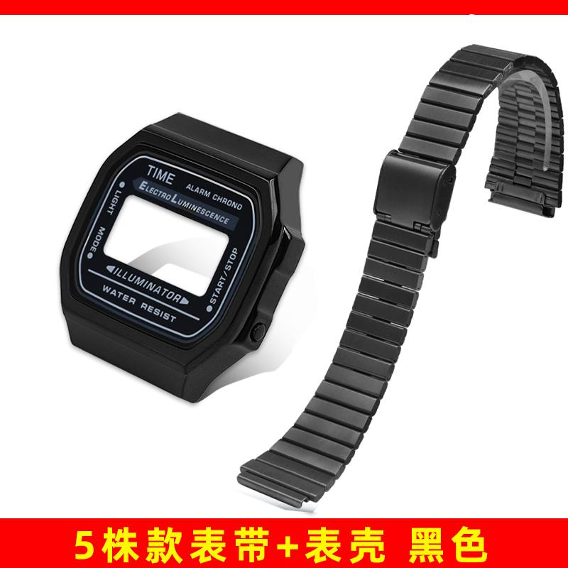 A168 Mod-Kit Stahlgehäuse Uhrenarmband Gehäuse Für G-SHOCK 3299 Casio A168WG Metalllünette Glas Wasserdichter Ring Armband Zubehör