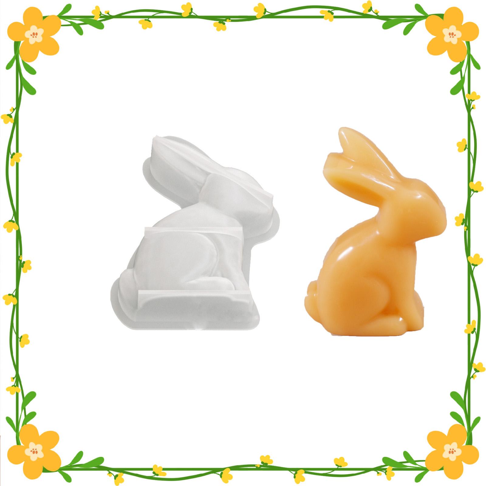 

Easter Bunny Scented Candle DIY Silicone Mold One Size