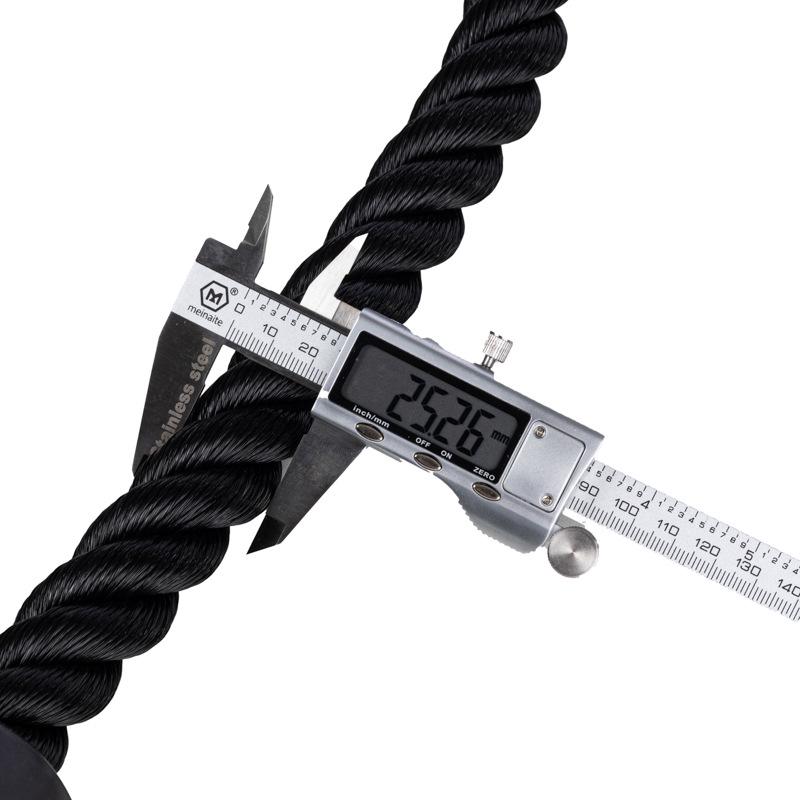 Double-Ended Triceps and Biceps Rope for Pushdowns, Curls, and High-Pulls - Gym Fitness Accessory