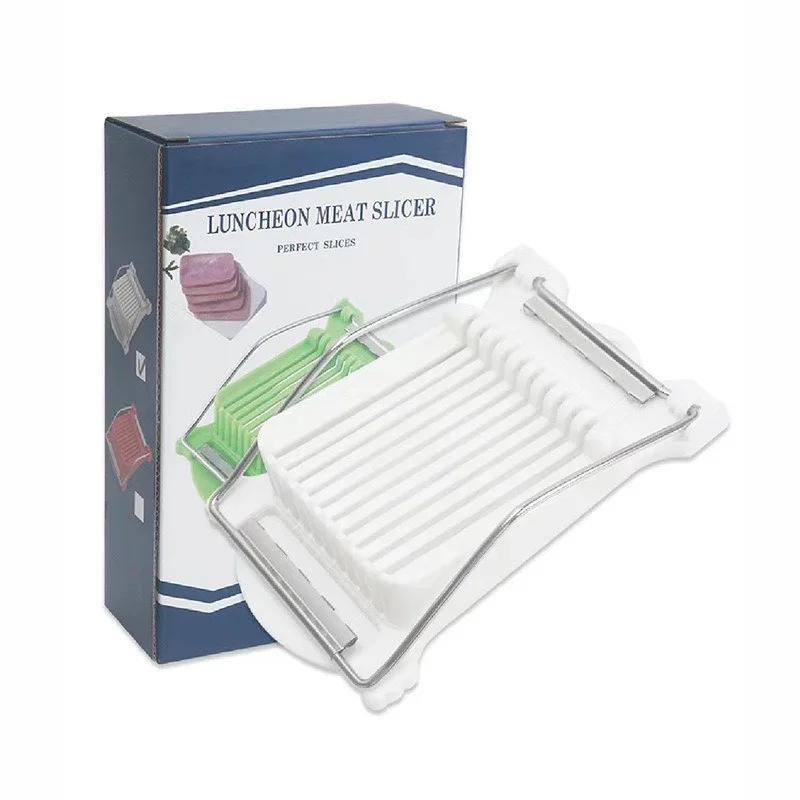 1Pcs Lunch Meat Slicer Stainless Steel Food Cutter Multifunctional Cheese Banana Vegetable Fruits Food Slicer Home Kitchen Tool