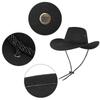 Adjustable Cowboy Hats For Men And Women Western Styles Outdoor Hiking Camping Wide Brims Hat for Travel Everyday Wear  Pink
