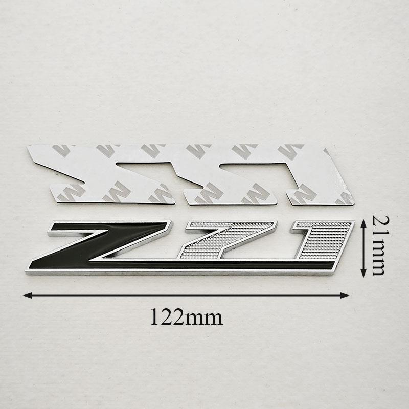 3D Metal Car Styling Logo Z71 OFFRoad Grille Badge Sticker Emblem For Chevrolet Silverado Equinox Colorado Blazer Traverse Tahoe