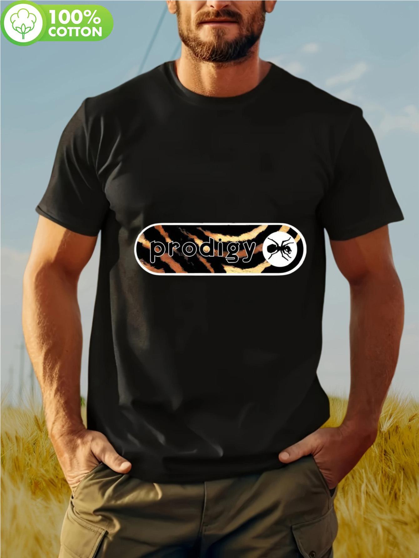 

Vintage 1997 The Prodigy of the Land Tour T-Shirt - Firestarter Album Logo & Iconic joyful Face Graphic XXXXL