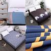 Cozy And Stylish Floral Stripes Mattress Protector Dustproof Fitted Sheet