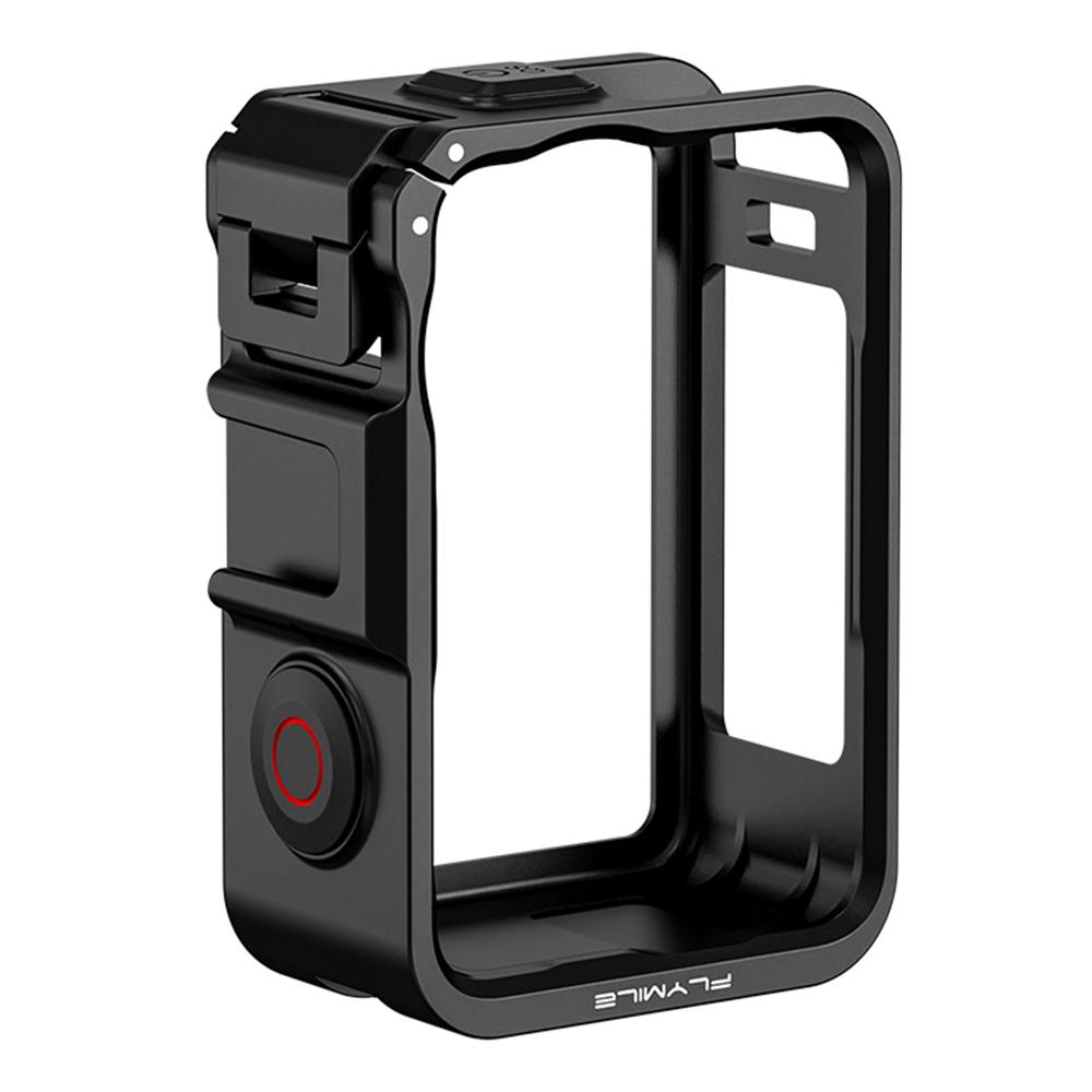 FLYMILE Voor DJI Osmo Action 6 Konijnenkooi Magnetische Snelsluiting Plastic Camera Beschermframe