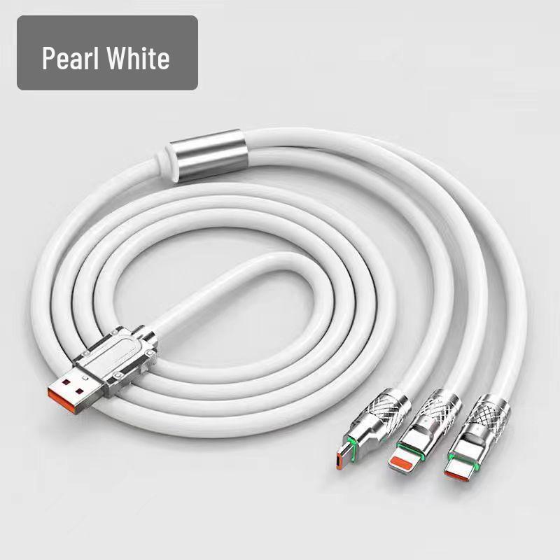 120W Super Fast Charging 3-in-1 Cable for TYPE-C Devices