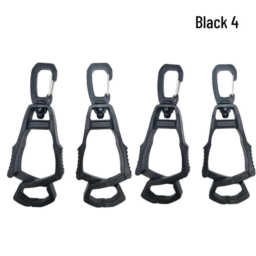 4-Piece Outdoor Anti-Lost Glove & Hat Clips - Multi-Functional Labor Protection Buckles with Free Shipping.