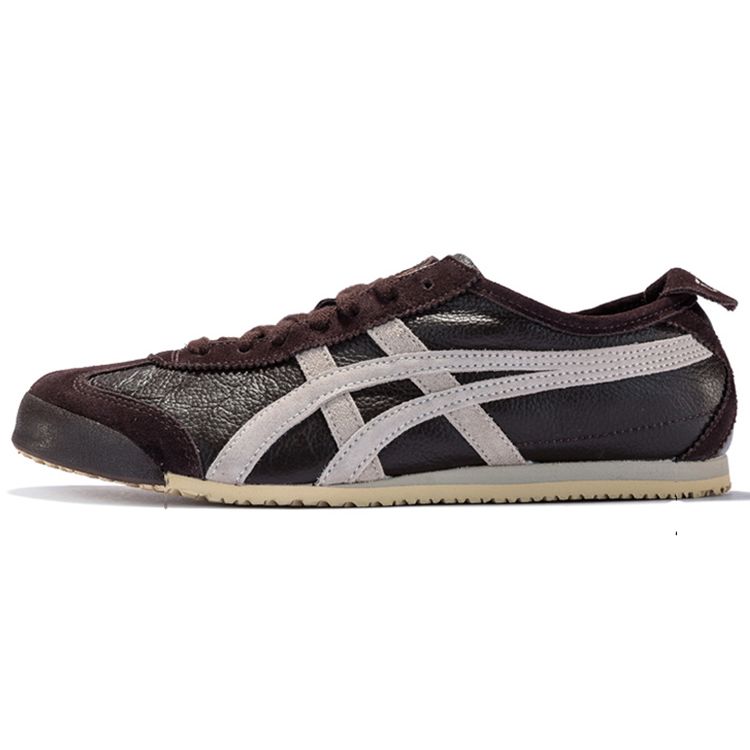 

Onitsuka Tiger Mexico 66 Vintage Coffee Unisex Sneakers Brown Feather-Grey D2J4L-2912 37.5