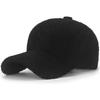 HT4927 Baseballkappe Berberfleece Herbst Winter Mützen für Männer Frauen Einfarbig Einfach Verstellbar Snapback Kappe Männlich Weiblich Baseballmütze