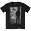 Men's Cure Boys Don't Cry Black & White Slim Fit T-shirt Small Black