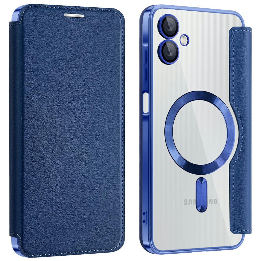 For Samsung Galaxy A06 4G Magnetic Case RFID Blocking Leather Phone Cover