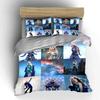 Fantasy Blue Sci-Fi Set Bedding Duvet Cover Set Duvet Cover Pillowcases  (1*Duvet Cover 2*Pillowcases, Without Duvet Insert)