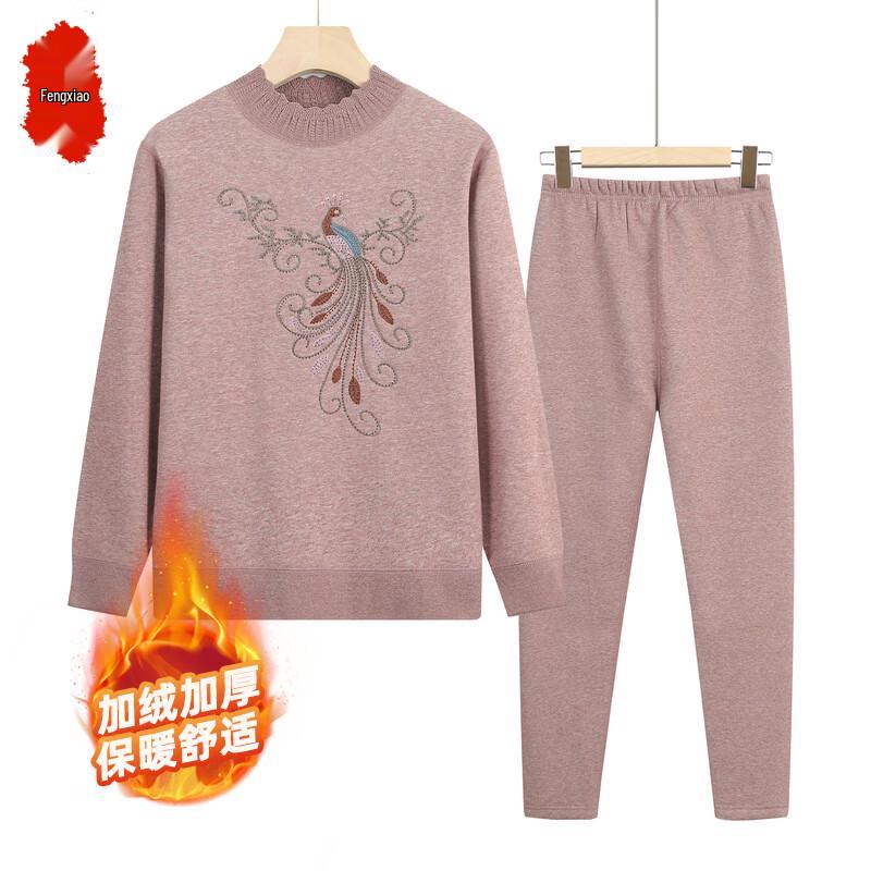 

Женский утолщенный плюшевый термобелье 4XL (154-171 lbs)