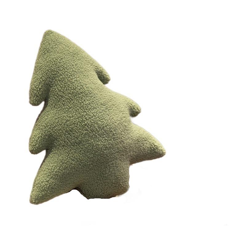 Soft Christmas Tree Plush Toys Soft Exquisite Throw Pillow Christmas Party Dec Kids Birthday Xmas Gift Home Dec Gift Idea 28cm зелёный