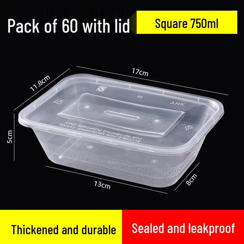 Disposable Round Takeout Containers