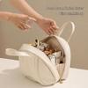 2024 High-Capacity Women's Travel Makeup Bag - Portable and Stylish Toiletry Organizer