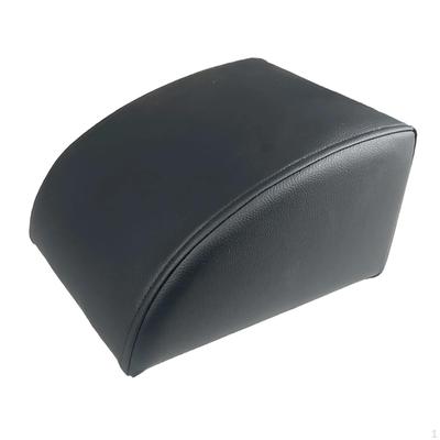 Nail Arm Rest Hand Pillow Pad Stand Portable Black Stylish Salon Use Non Slip Soft Technician