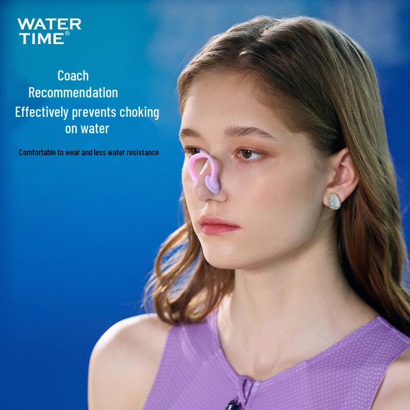 WATERTIME Soft Silicone Swimming Nose Clip