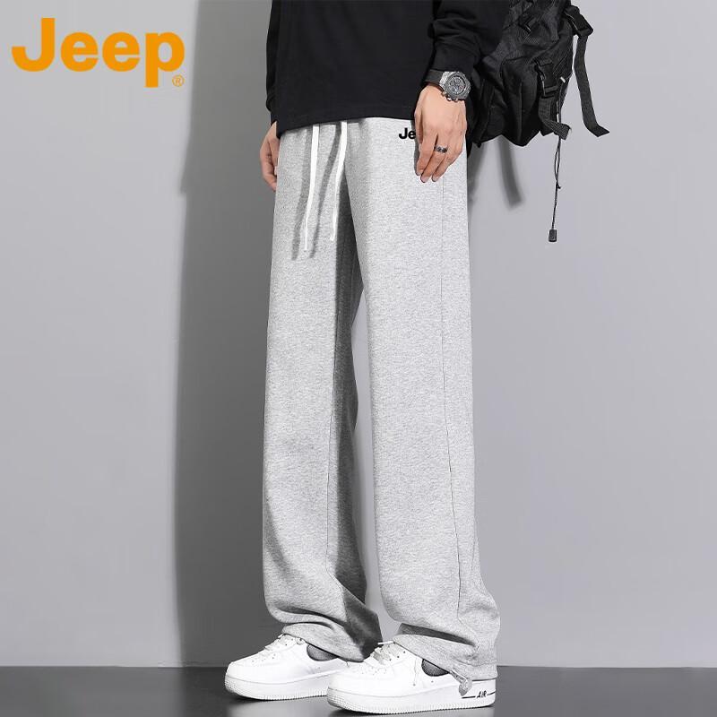 JEEP Men's Autumn/Winter Loose Straight Casual Sweatpants