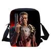 Cute Fortnite Cartoon Shoulder Crossbody Bag, Unisex Kids Aged 6-14 Portable Printed Small Bag for Daily School Travel Use