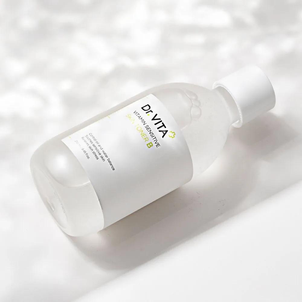 Dr.VITA Sebum Control, Pore Improvement, and Troubled Skin Care Vitamin B Sensitive Skin Toner 250ml