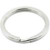 50 Pack Key Rings, 20/25/28/32/35MM Key Ring Key Ring Stainless Steel