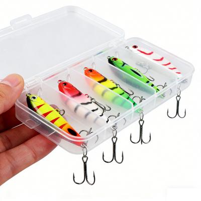 Lure Bait All Water Area Vibrating Sinking Minnow5Color Boxed5cm6.5gMixed Color Micro Hard Lure In Stock