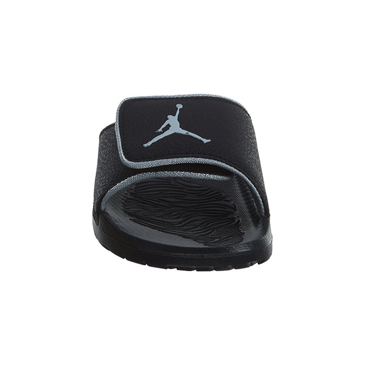 Jordan Hydro 6 Kids Slippers Kids Slippers Black White 881476-011