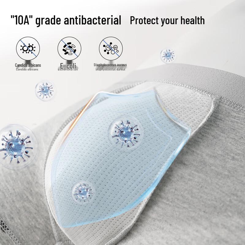 Woodpecker Men's Cotton Antibacterial Boxer Briefs