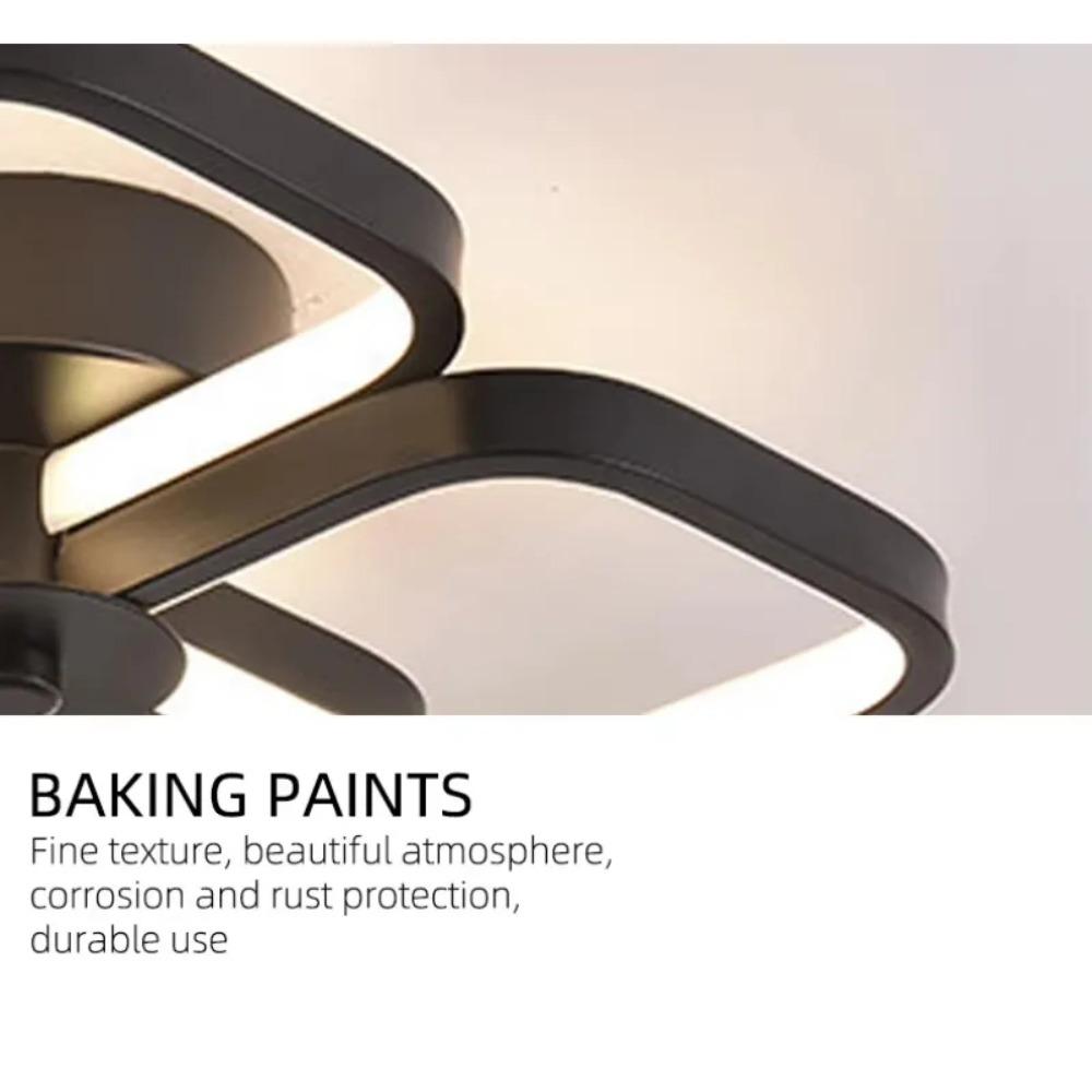 Modern Nordic Ceiling Light Square Led Ceiling Lamp Home Room Decorative Light Fixture for Bedroom Corridor Balcony Kitchen 30CM