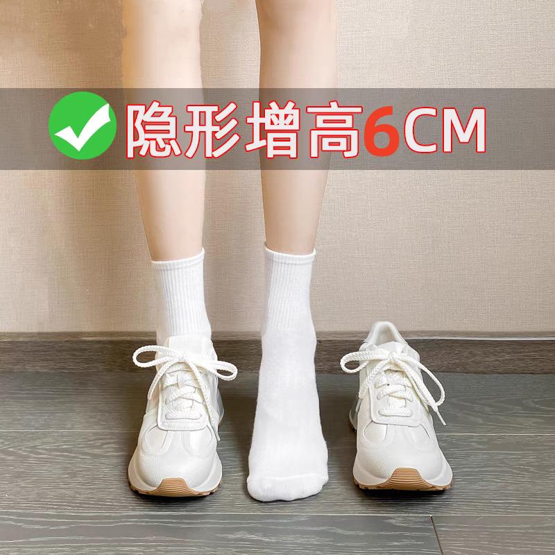 

Popular sports casual shoes women s 2024 new autumn platform dad shoes Korean version of little white shoes student running shoes 40