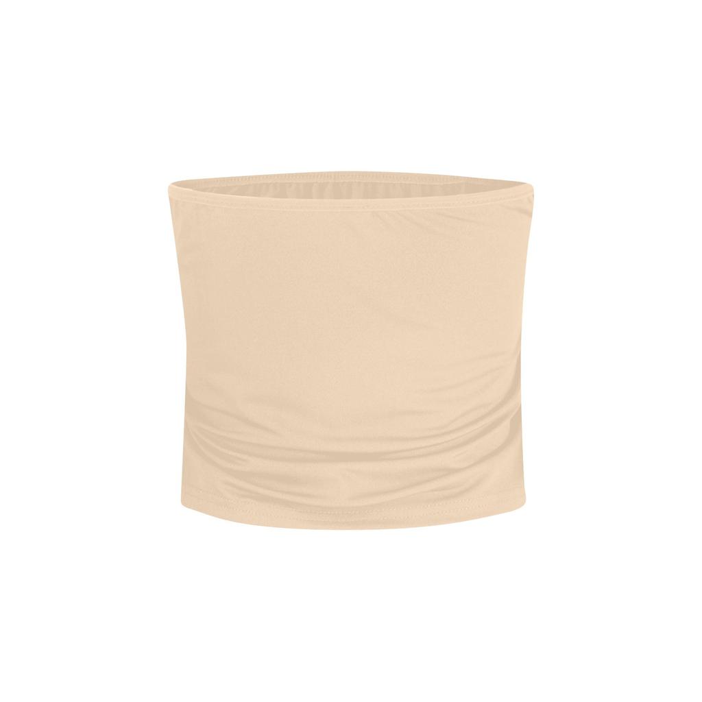 Dámské tubusové topy Crop topy bez ramínek Basic bez rukávů Bandeau bez rukávů Roztomilé letní outfity Sexy pevné topy