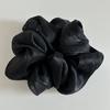 Pearl Sheen Hair Scrunchies for Women High Gloss Hair Bands Thick Elastic Ponytail Holders Elegant for Bridal Casual Occasions