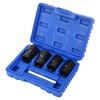 5Pcs/Set Twist Socket Kits Chrome-molybdenum Steel Locking Wheel Nut Bolt Stud Extractor Removers Car Disassembly Tools