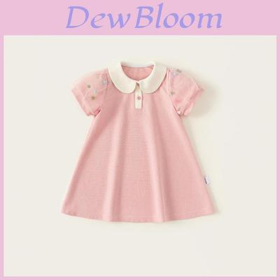 Girl Dress Summer Cotton Cute Princess Dress For Children 3-8 Years Old