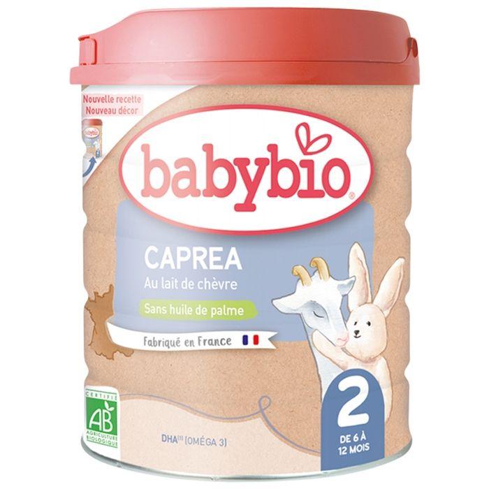 Babybio caprea 2 lait de chèvre 2ème âge 800g
