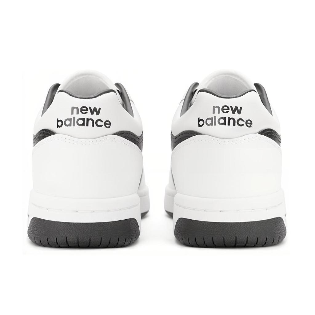 New Balance Nb 480 Low Synthetic Leather Durable Lightweight Low-Top Skate Shoes Unisex Skate Shoes Black White BB480LAB