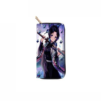 Anime Peripheral Characters Ghost Kill Long Zipper Wallet, Wallet Clutch