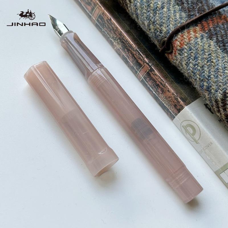 JINHAO 62D  Dreamy Color Series Fountain Pen High Quality Colors Student F EF Nib Ink Pen Stationery School Office Supplies