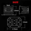 5inch Driving Fog Light 40W Flush Mount LED Work Light Bar for Car Truck Off-road Boat 4WD Atv Spot Beam LED Pods 12V 24V
